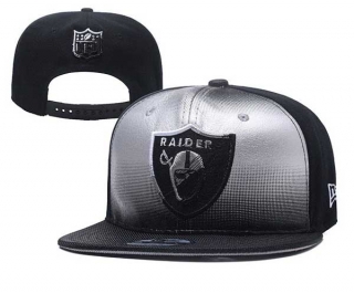 NFL Las Vegas Raiders New Era Black Gray 9FIFTY Snapback Hat 2090