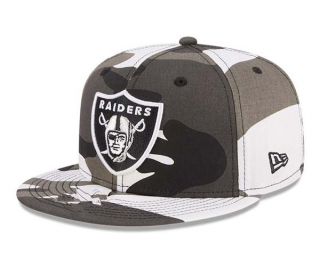 NFL Las Vegas Raiders New Era Camo 9FIFTY Snapback Hat 2094