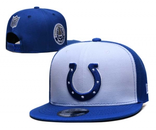 NFL Indianapolis Colts New Era White Royal 9FIFTY Snapback Hat 6016