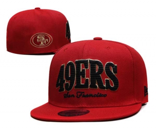 NFL San Francisco 49ers New Era Red 9FIFTY Snapback Hat 6049