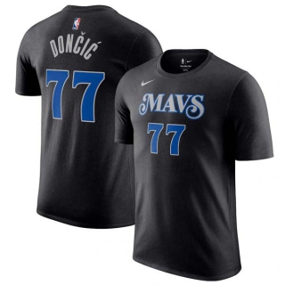 Men's Dallas Mavericks Luka Dončić Nike Black 2023-24 City Edition T-Shirt