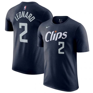 Men's LA Clippers Kawhi Leonard Nike Navy 2023-24 City Edition T-Shirt