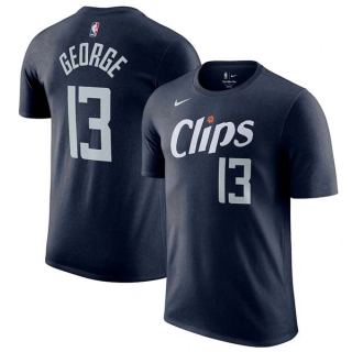 Men's LA Clippers Paul George Nike Navy 2023-24 City Edition T-Shirt