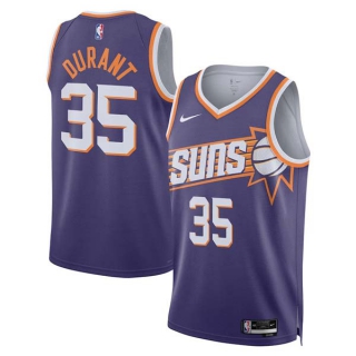 Men's Phoenix Suns Kevin Durant Nike Purple 2023-24 Swingman Icon Edition Jersey