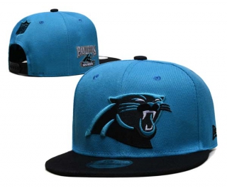 NFL Carolina Panthers New Era Blue Black NFC South 9FIFTY Snapback Hat 6021