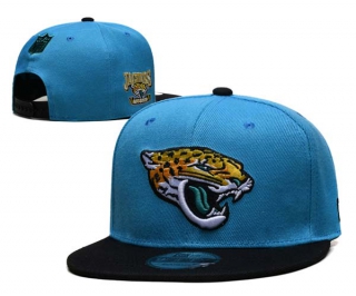 NFL Jacksonville Jaguars New Era Blue Black AFC South 9FIFTY Snapback Hat 6009