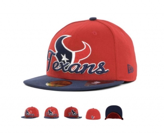 NFL Houston Texans New Era Red Navy 59FIFTY Fitted Hat 1003