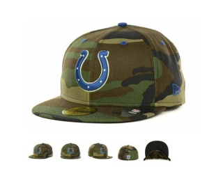 NFL Indianapolis Colts New Era Camo 59FIFTY Fitted Hat 1001