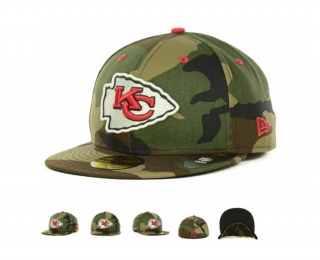 NFL Kansas City Chiefs New Era Camo 59FIFTY Fitted Hat 1001