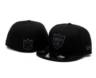 NFL Las Vegas Raiders New Era Black 59FIFTY Fitted Hat 1003
