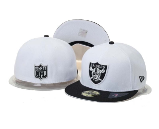 NFL Las Vegas Raiders New Era Gray Black 59FIFTY Fitted Hat 1012