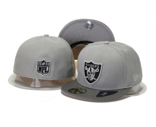 NFL Las Vegas Raiders New Era Gray Olive 59FIFTY Fitted Hat 1015