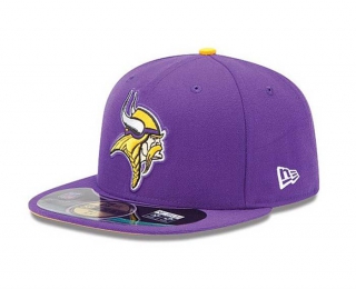 NFL Minnesota Vikings New Era Purple 59FIFTY Fitted Hat 1003