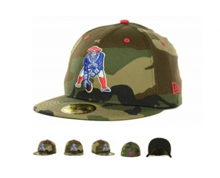 NFL New England Patriots New Era Camo 59FIFTY Fitted Hat 1003