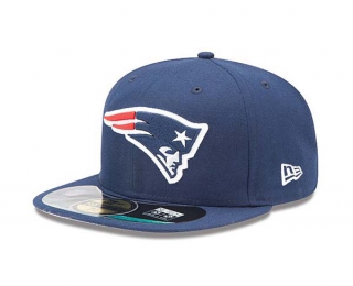 NFL New England Patriots New Era Navy 59FIFTY Fitted Hat 1004