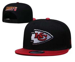 NFL Kansas City Chiefs New Era Black Red 9FIFTY Snapback Hat 2013