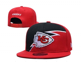 NFL Kansas City Chiefs New Era Red Black 9FIFTY Snapback Hat 6048