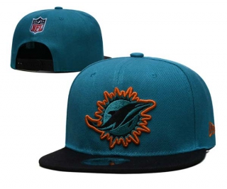 NFL Miami Dolphins New Era Aqua Navy 2023 NFL Draft 9FIFTY Snapback Hat 6041