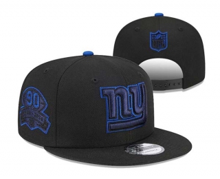 NFL New York Giants New Era Black Pop 90th Anniversary 9FIFTY Snapback Hat 3030