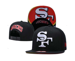NFL San Francisco 49ers New Era Black Logo Elements 9FIFTY Snapback Hat 6050