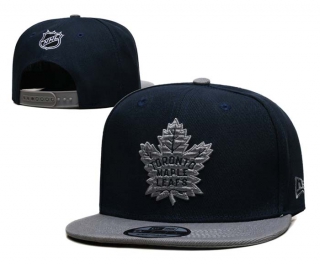 NHL Toronto Maple Leafs New Era Navy Gray 9FIFTY Snapback Hat 2002