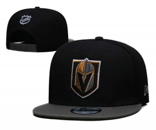 NHL Vegas Golden Knights New Era Black Gray 9FIFTY Snapback Hat 2002