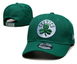 Wholesale NBA Boston Celtics New Era Kelly Green Curved Brim Embroidered 9FIFTY Snapback Hats 2038