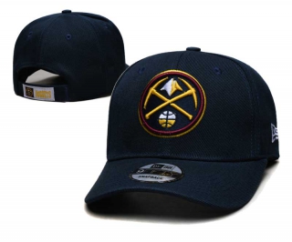 Wholesale NBA Denver Nuggets New Era Navy Curved Brim Embroidered 9FIFTY Snapback Hats 2010