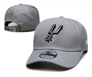 Wholesale NBA San Antonio Spurs New Era Gray Curved Brim Embroidered 9FIFTY Snapback Hats 2017