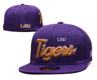 NCAA LSU Tigers New Era Purple 9FIFTY Snapback Hat 6002