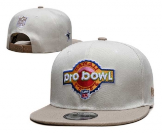 NFL Dallas Cowboys New Era Cream Khaki 1994 Pro Bowl Hawaii 9FIFTY Snapback Hat 6109