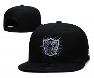 NFL Las Vegas Raiders New Era Black 9FIFTY Snapback Hat 6069
