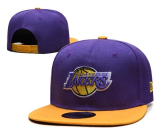 NBA Los Angeles Lakers New Era Purple Gold 9FIFTY Snapback Adjustable Hat 2133