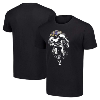 Men's NFL Baltimore Ravens Black Starter Logo Graphic T-Shirt