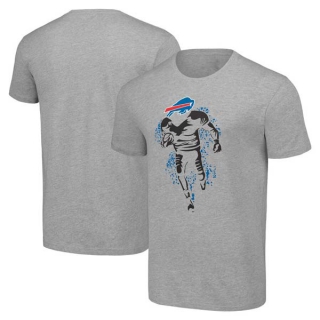 Men's NFL Buffalo Bills Gray Starter Logo Graphic T-Shirt