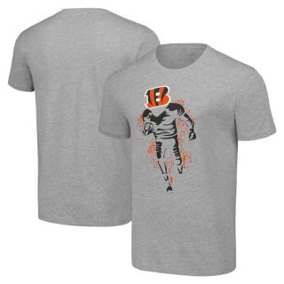 Men's NFL Cincinnati Bengals Gray Starter Logo Graphic T-Shirt