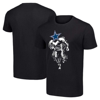 Men's NFL Dallas Cowboys Black Starter Logo Graphic T-Shirt