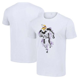 Men's NFL Minnesota Vikings White Starter Logo Graphic T-Shirt