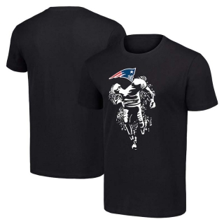 Men's NFL New England Patriots Black Starter Logo Graphic T-Shirt
