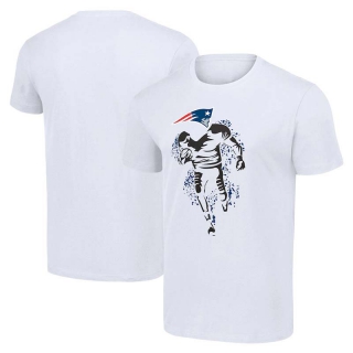 Men's NFL New England Patriots White Starter Logo Graphic T-Shirt
