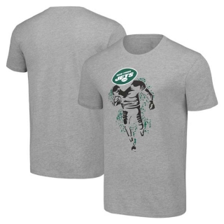 Men's NFL New York Jets Gray Starter Logo Graphic T-Shirt