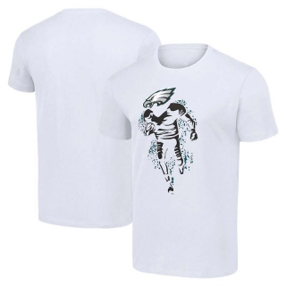 Men's NFL Philadelphia Eagles White Starter Logo Graphic T-Shirt