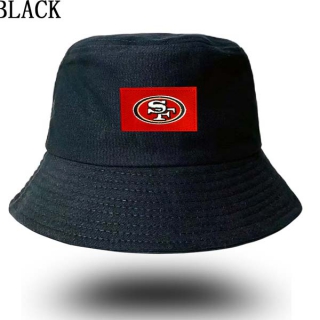 Unisex NFL San Francisco 49ers New Era Buket Hat Black 9002