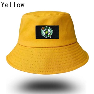 Unisex NBA Boston Celtics New Era Buket Hat Yellow 9007