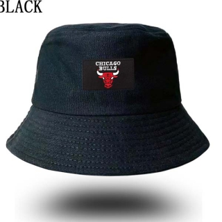 Unisex NBA Chicago Bulls New Era Buket Hat Black 9004
