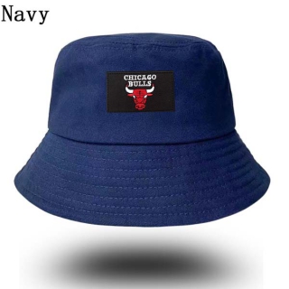 Unisex NBA Chicago Bulls New Era Buket Hat Navy 9006