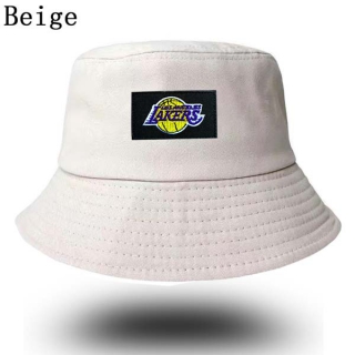 Unisex NBA Los Angeles Lakers New Era Buket Hat Beige 9001