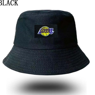 Unisex NBA Los Angeles Lakers New Era Buket Hat Black 9002