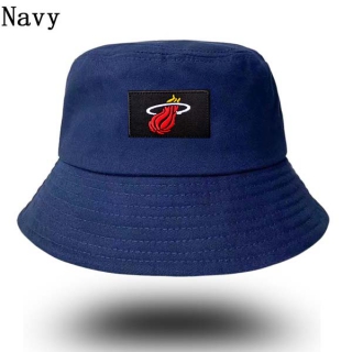 Unisex NBA Miami Heat New Era Buket Hat Navy 9003