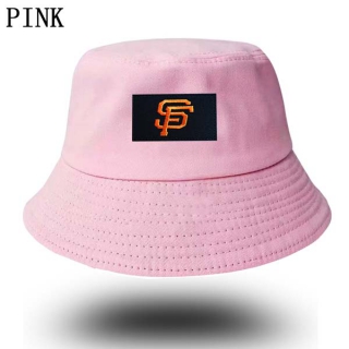 Unisex MLB San Francisco Giants New Era Buket Hat Pink 9004